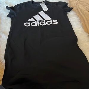 Adidas T-shirt dress new with tags small